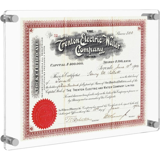 8.5x11" (A4 ) Slim Acrylic Photo Frame - NIUBEE