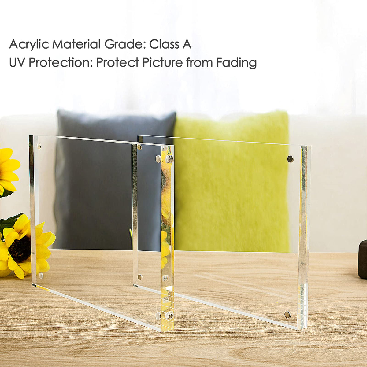 5×7" Thick Acrylic Photo Frame
