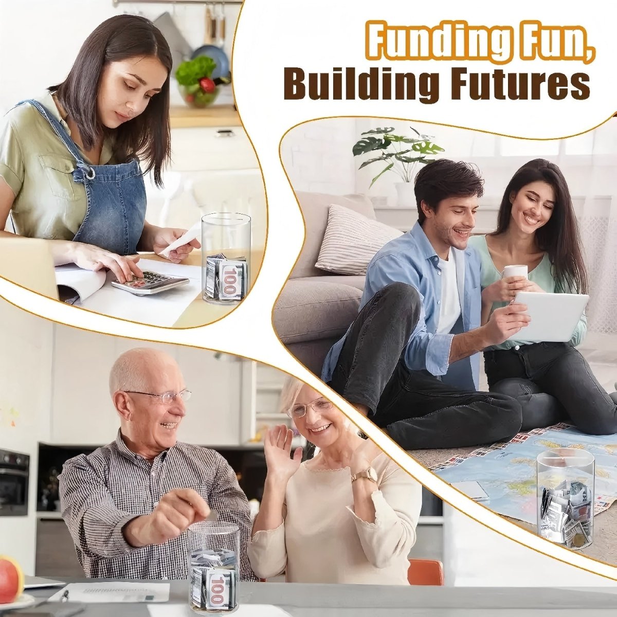 Medium Acrylic Money Bank - NIUBEE