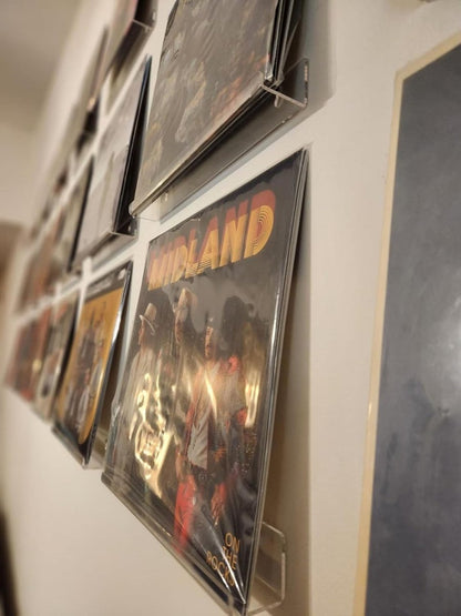 12" Acrylic U - Shaped Vinyl Record Stand – 6 Pack - NIUBEE