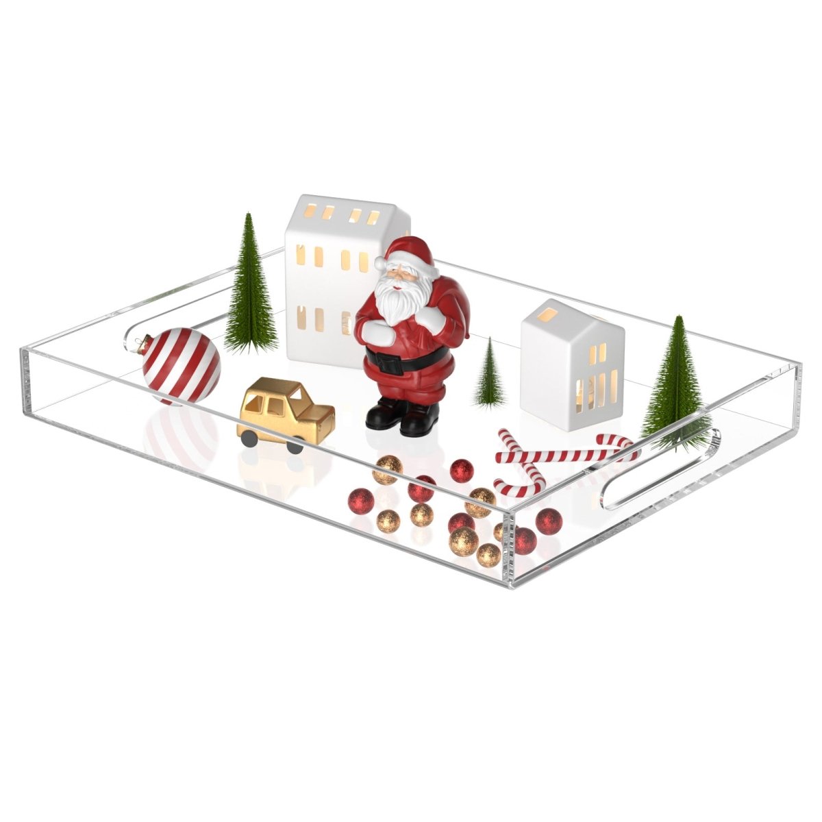 12×16" Clear Acrylic Tray - NIUBEE