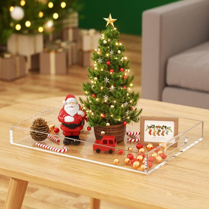 12×16" Clear Acrylic Tray - NIUBEE