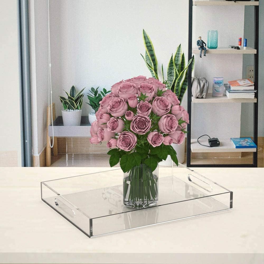 16x20" Clear Acrylic Tray - NIUBEE