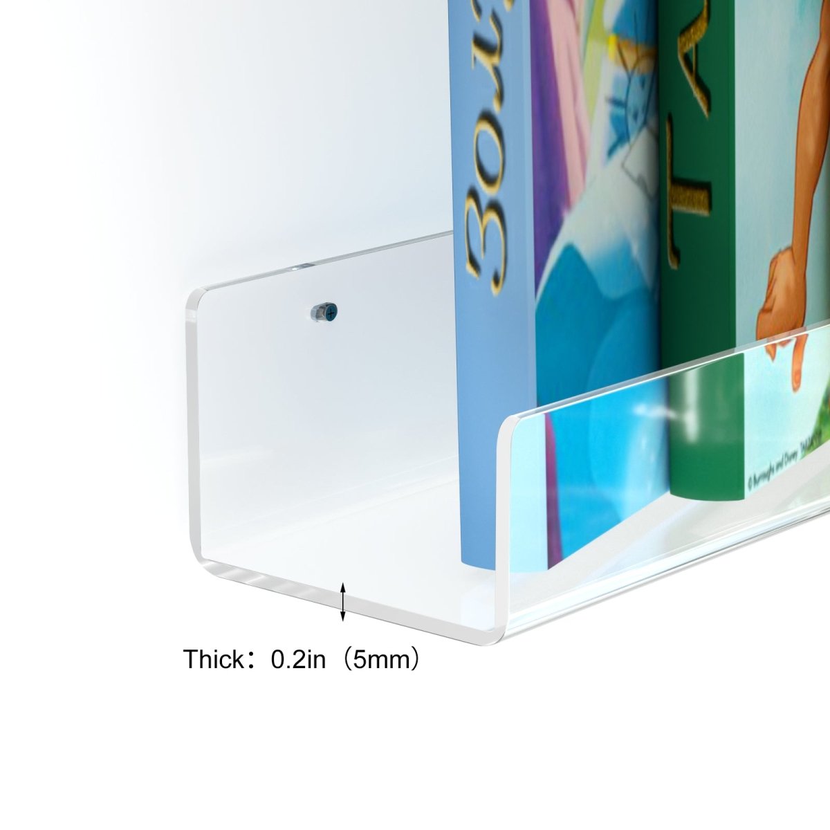 36" Acrylic U - Shaped Display Stand – 2 Pack - NIUBEE