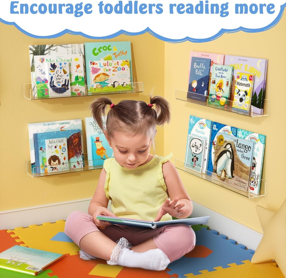 36" Acrylic U - Shaped Display Stand – 2 Pack - NIUBEE