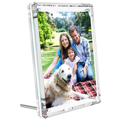 4×6" Diamond - Edge Acrylic Photo Frame - NIUBEE