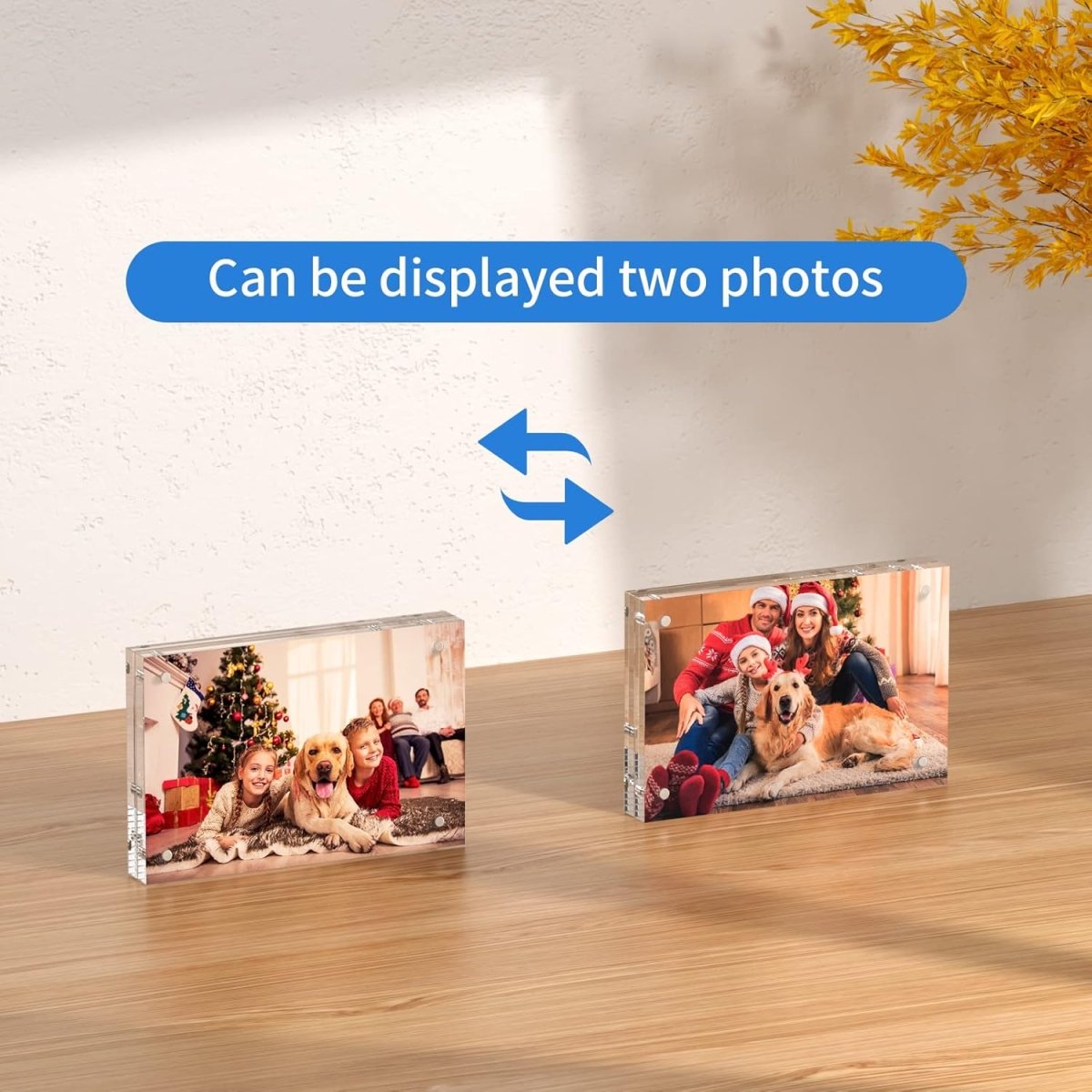 4x6" Thick Acrylic Photo Frame - NIUBEE