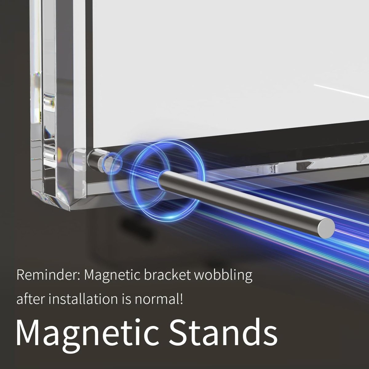 5×7" Diamond - Edge Acrylic Photo Frame - NIUBEE