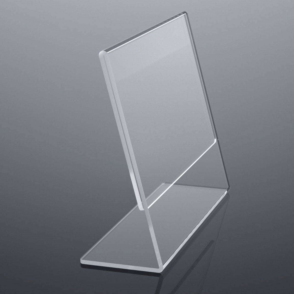 8.5×11" Acrylic L - Stand Horizontal Sign Holder – 3 Pack - NIUBEE