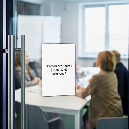 8.5×11" Window Sign Holder – 2 Pack - NIUBEE