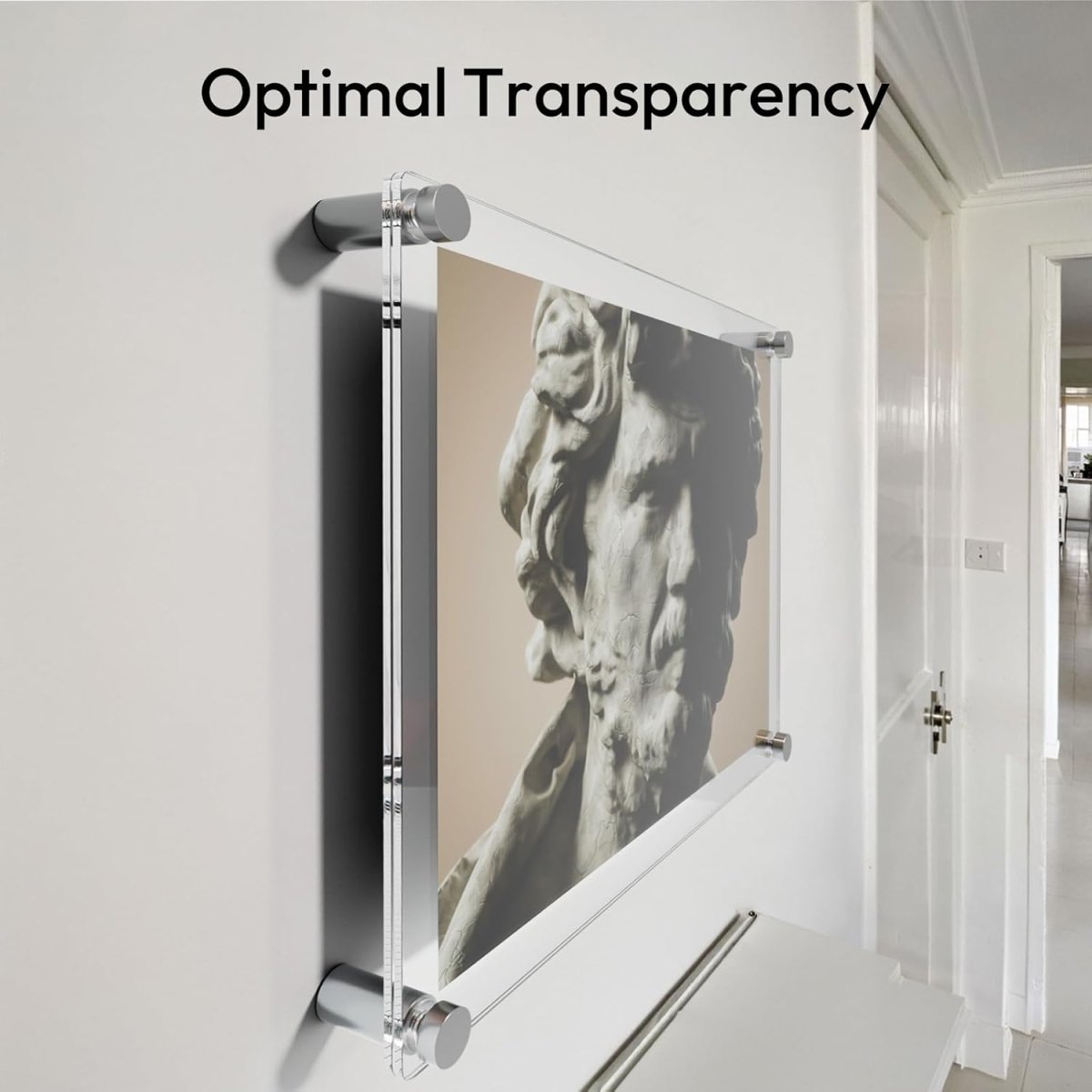 8.5x11" (A4 ) Slim Acrylic Photo Frame - NIUBEE