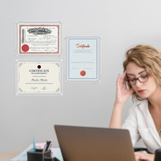 8.5x11" (A4 ) Slim Acrylic Photo Frame - NIUBEE