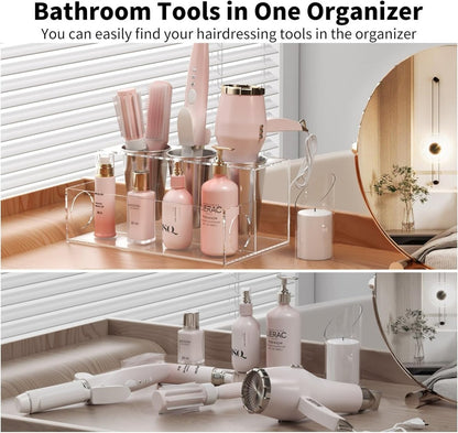 Clear Acrylic Hair Dryer Holder - NIUBEE