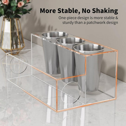 Clear Acrylic Hair Dryer Holder - NIUBEE