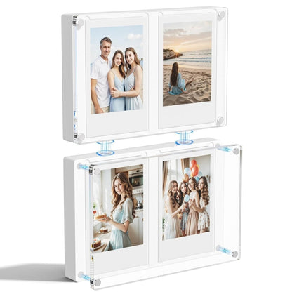 Double Magnetic Modular Frame Fits Instax Mini, 2 - Pack - NIUBEE
