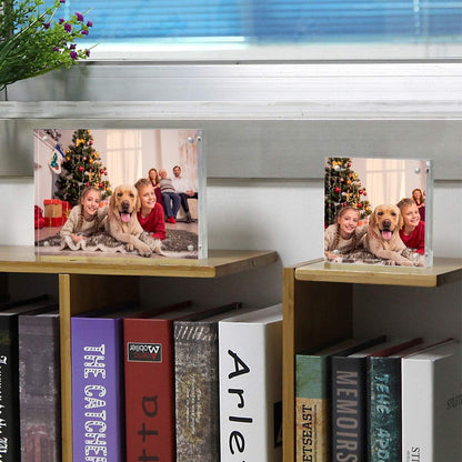 8×8" Thick Square Acrylic Photo Frame