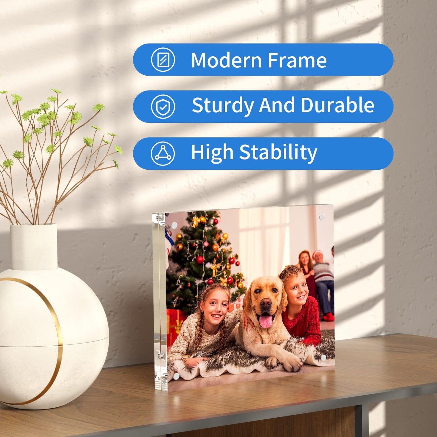 8×10" Thick Acrylic Photo Frame