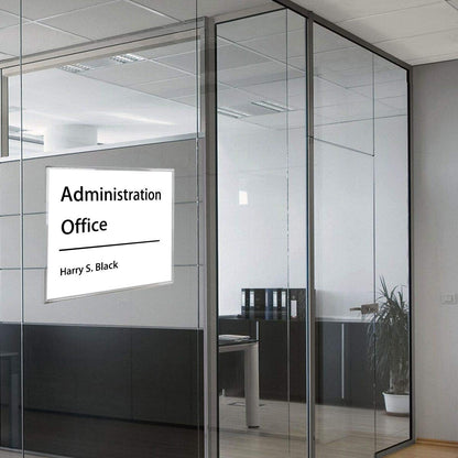 5×7" Adhesive Acrylic Sign Holder Horizontal
