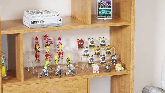 3×4×5" Acrylic N-Shaped Display Stand – 2 Pack